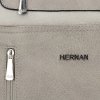 Dámská kabelka shopper bag Hernan světle šedá 3892
